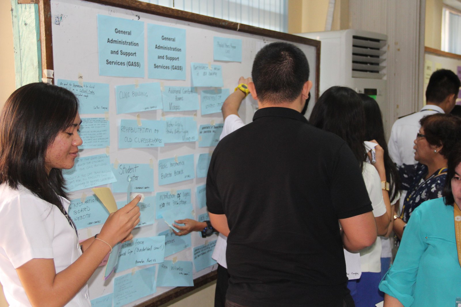 Part of the Consultation Meeting with Stakeholders is the posting of different concerns and suggestions for the administrations best services.